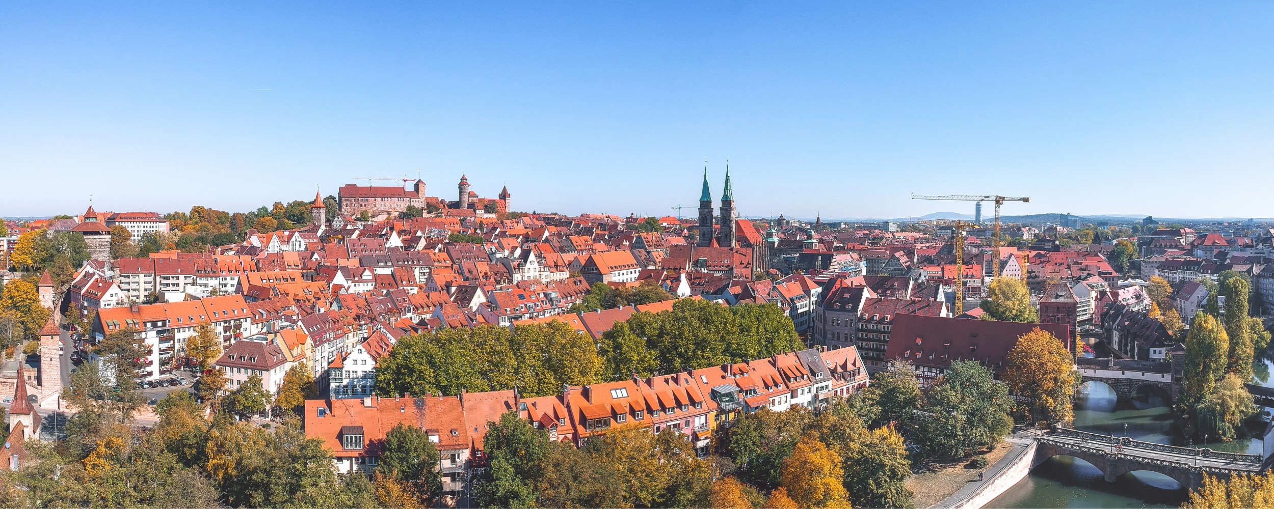 Frankenmetropole Nürnberg – historische Altstadt mit Kaiserburg